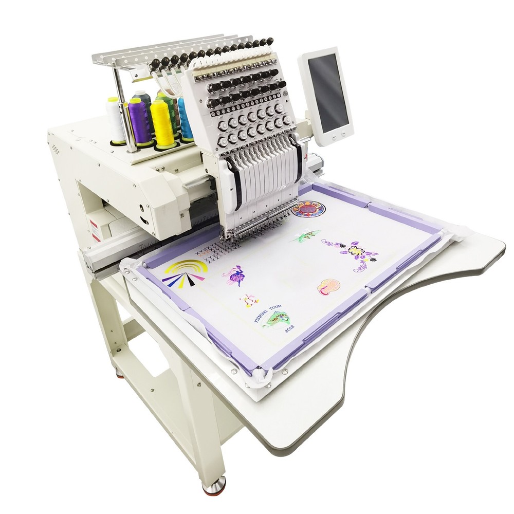 Automatic Single-head Computerized Embroidery Machine Clothing Embroidery