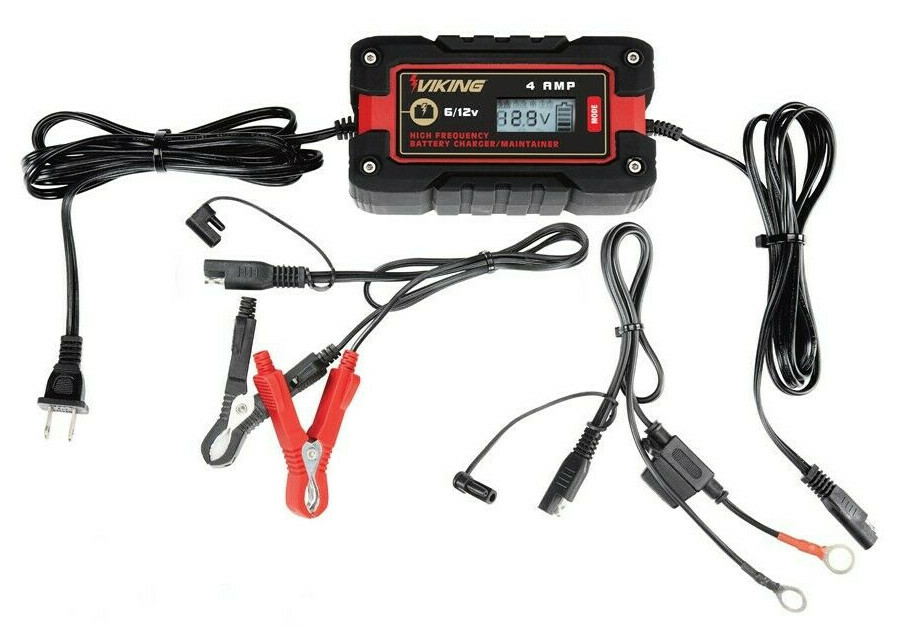 4 Amp Fully Automatic Microprocessor Controlled Battery Charger/Maintainer NEW!