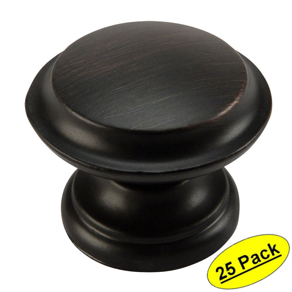 *25 Pack* Cosmas Cabinet Hardware Oil Rubbed Bronze Knobs #4251ORB