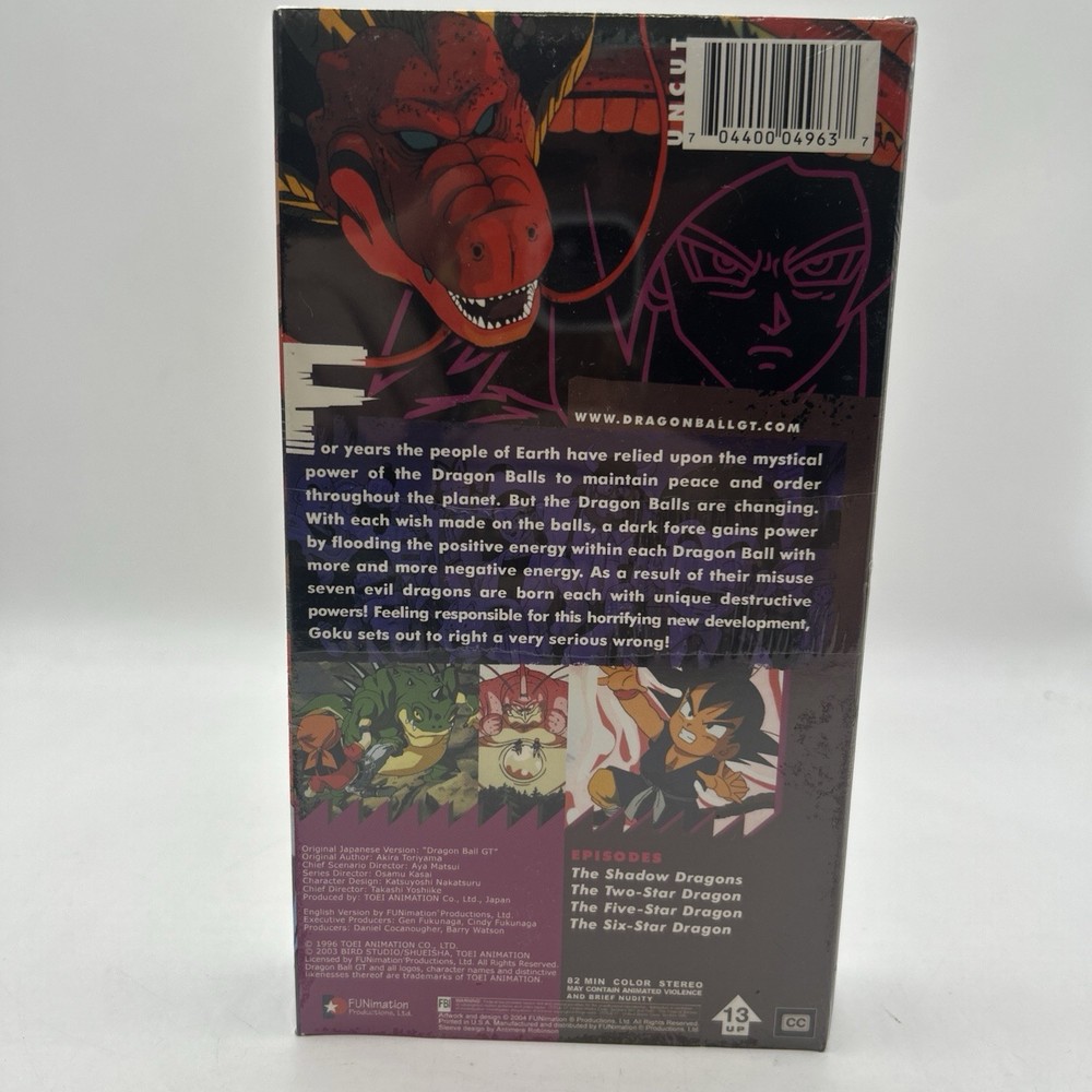 Dragon Ball GT Vol. 11: Evolution (VHS, 2003, Uncut Edition)
