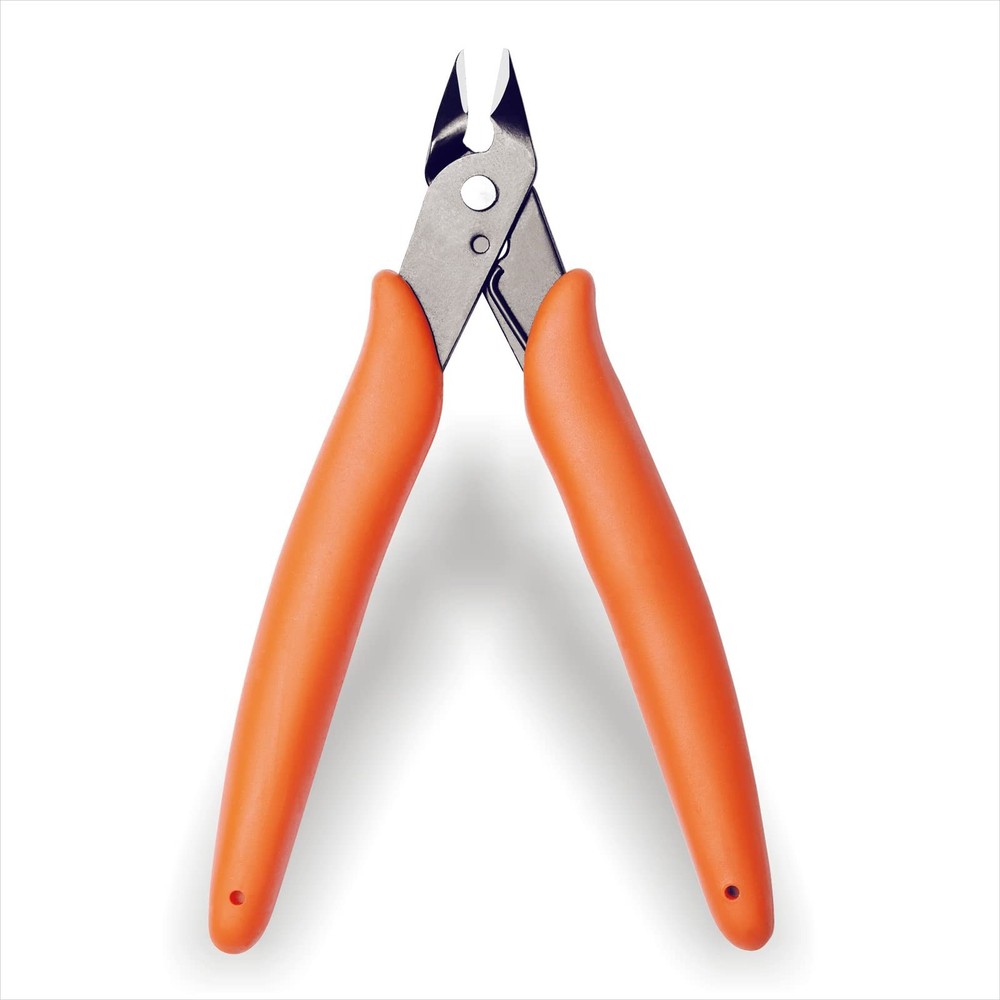 KATA Micro Wire Cutters Pliers: Precision Flush Cutter Tools Small, Orange