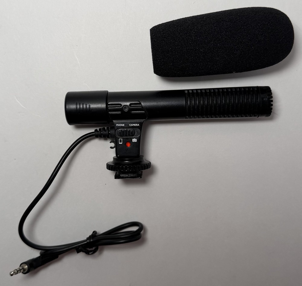 Bower Professional On-Camera Electret Condenser Microphone model MIC150