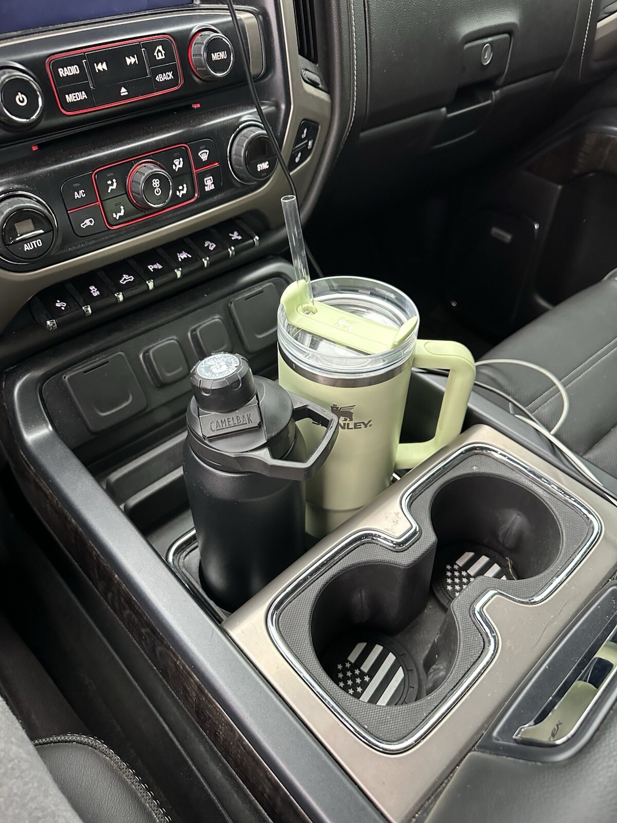 Center Console Cup Holder 2014-2018 Chevy Silverado GMC Sierra