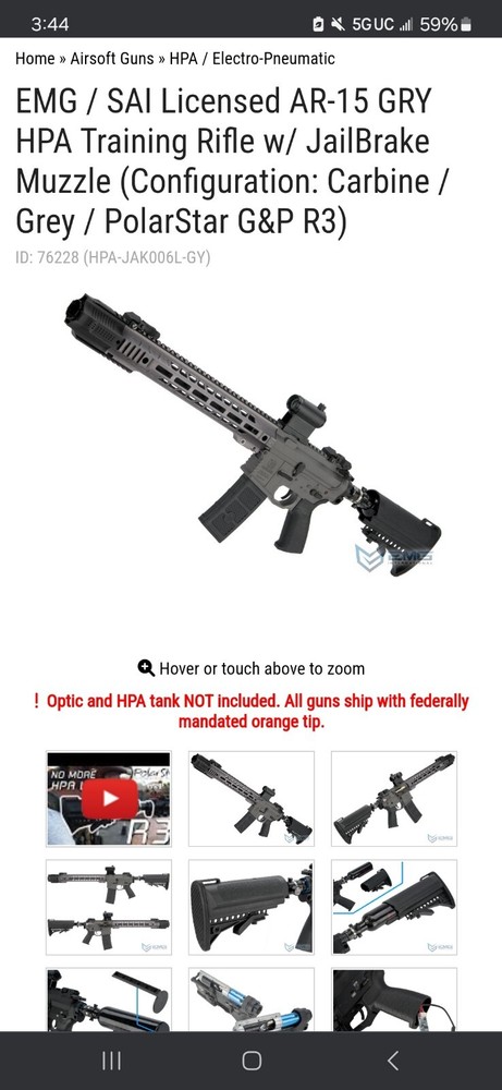 airsoft gun