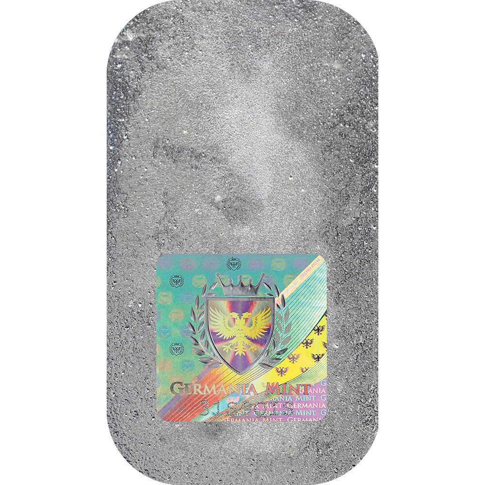 1 oz Germania Mint Cast Silver Bar (New)