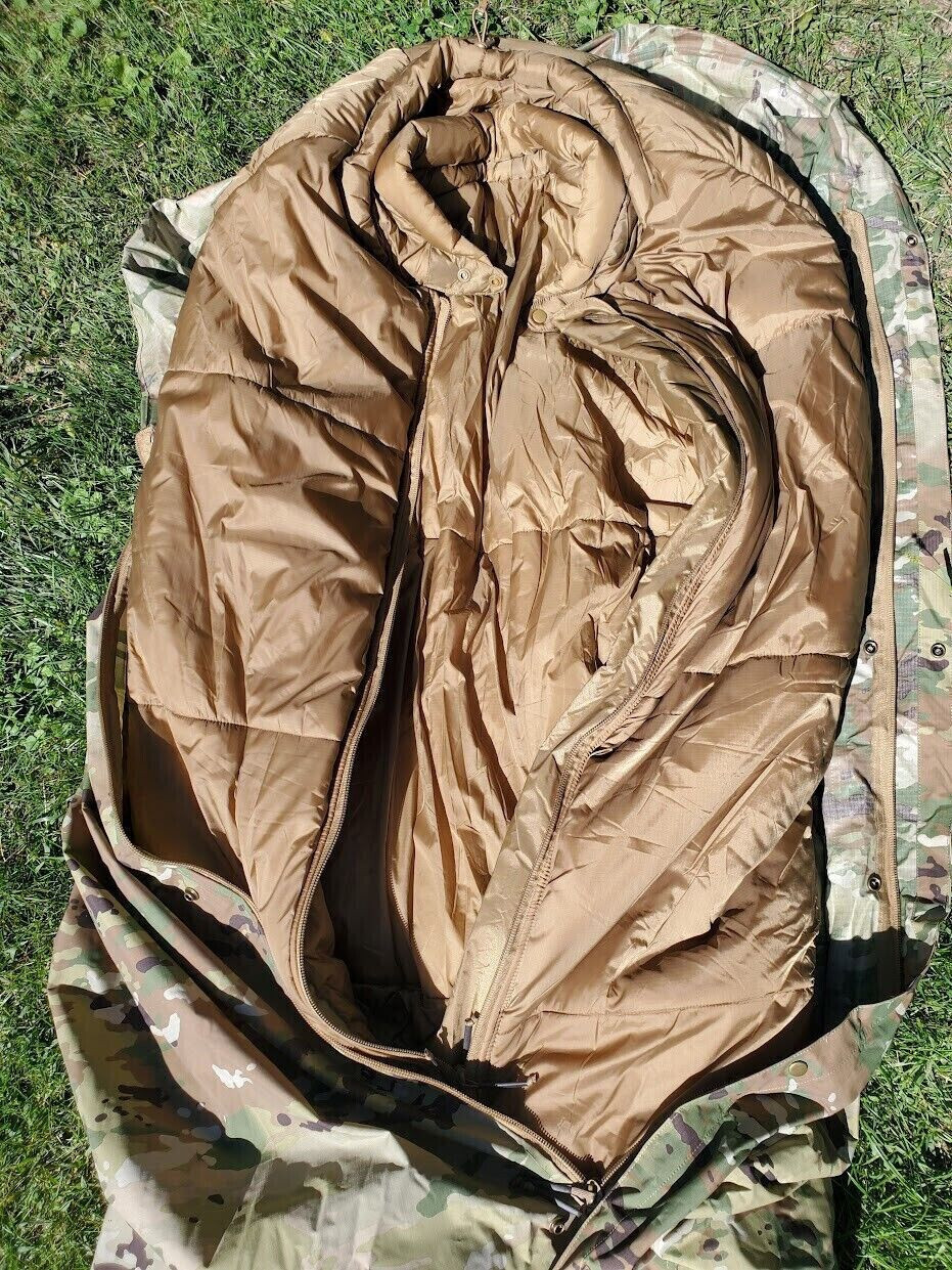 B.A.F. Coyote 3-Season USMC Sleeping Bag Reproduction