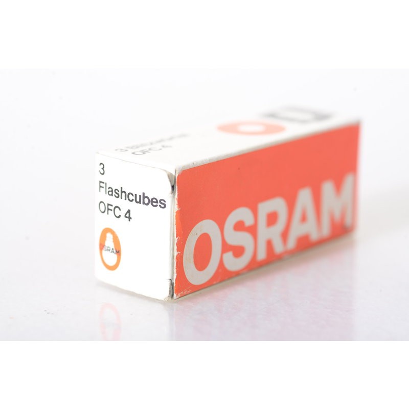 Osram 3 Piece Flashcubes OFC 4 - Single Use Flash Cubes 3x - Flash Cubes -