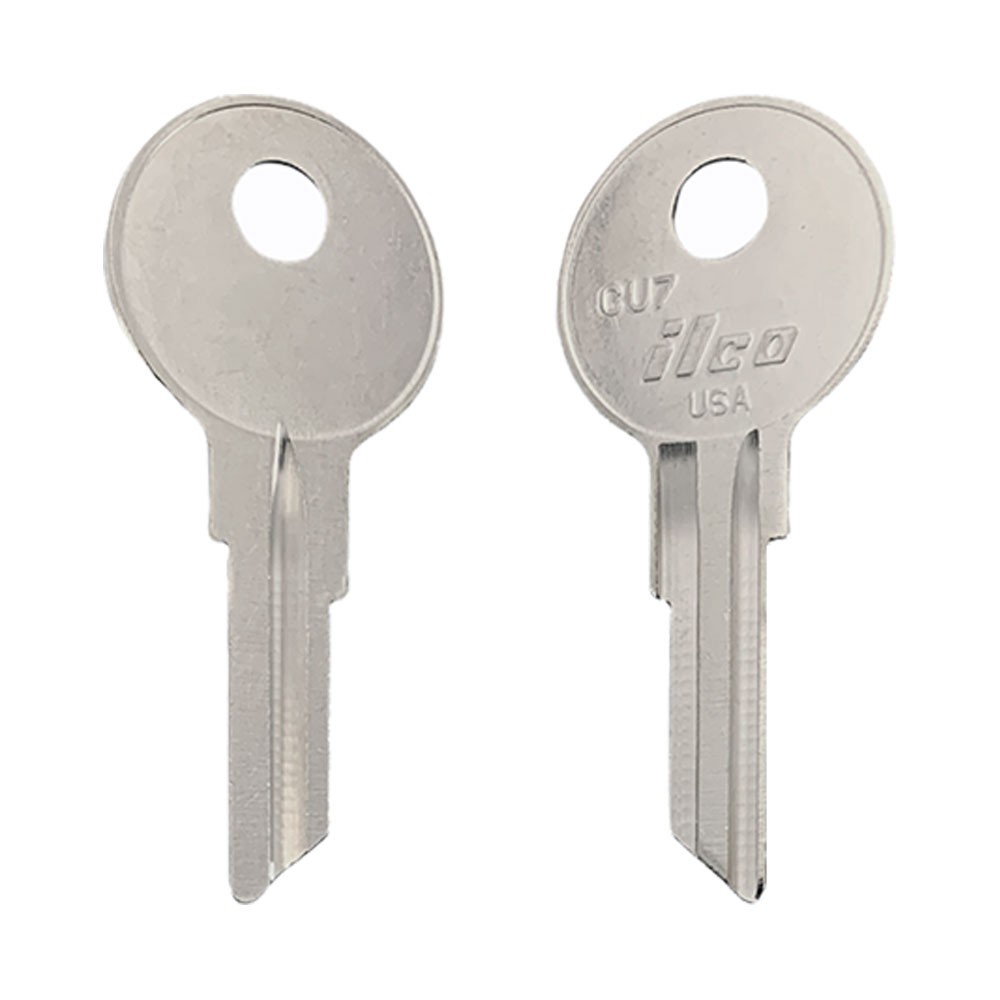CU7 Key Blank Nickel