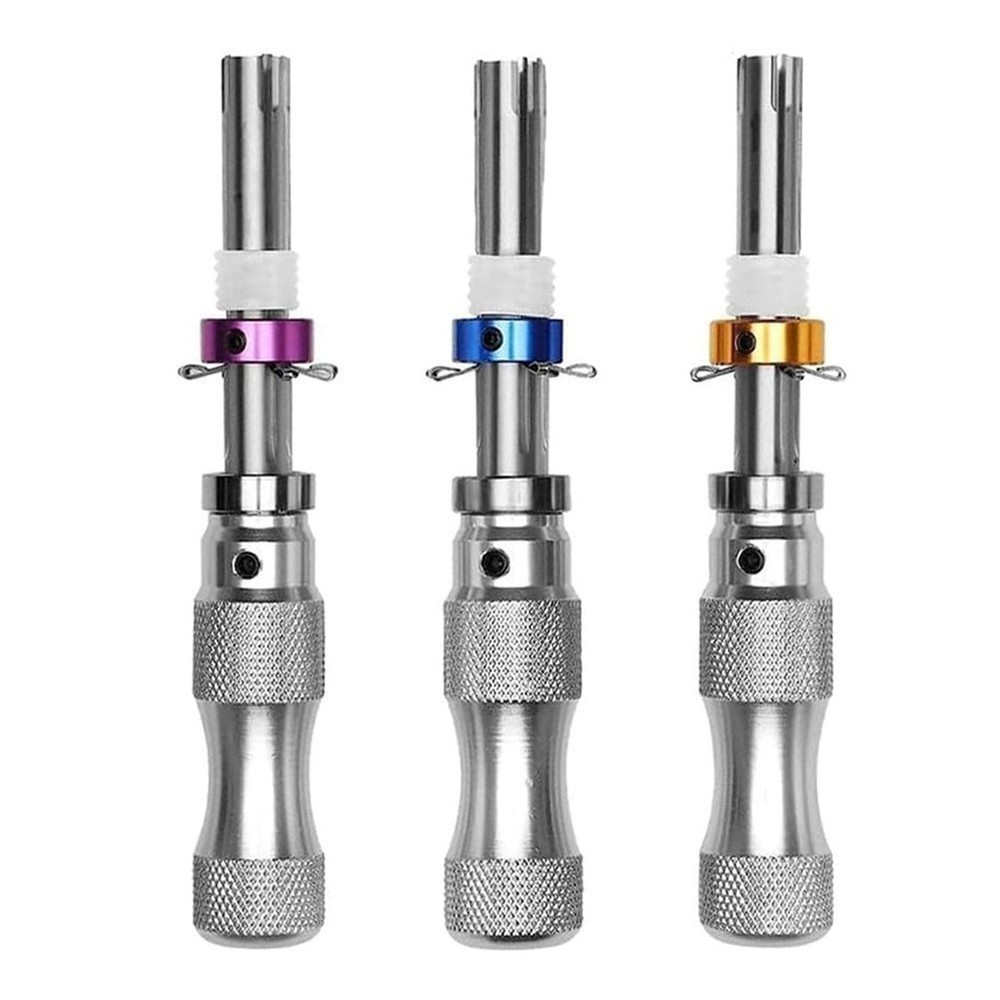 Advanced 7-Pin 3PCS Tubular Lock Tool Set for Padlock, Hook Tool & Seal Puller