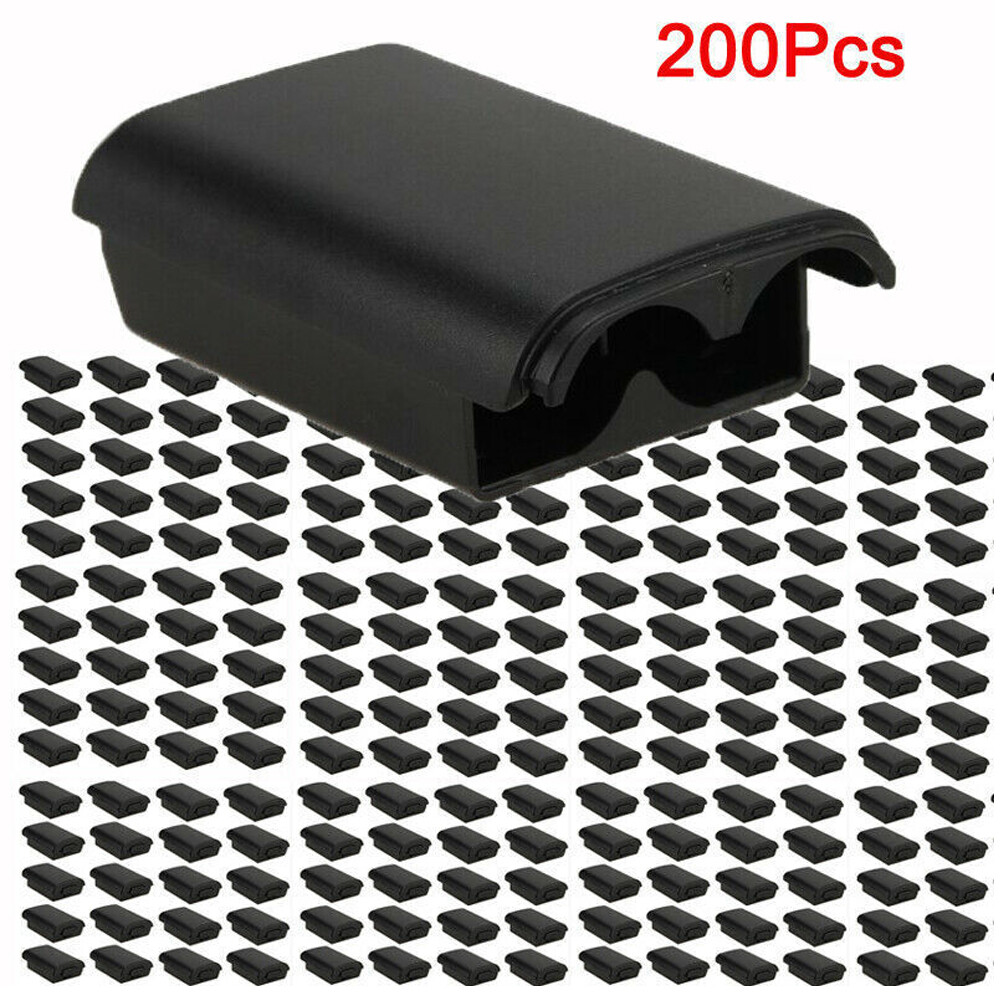 200Pcs AA Battery Back Cover Case Shell Pack For Xbox 360 Wireless Controller