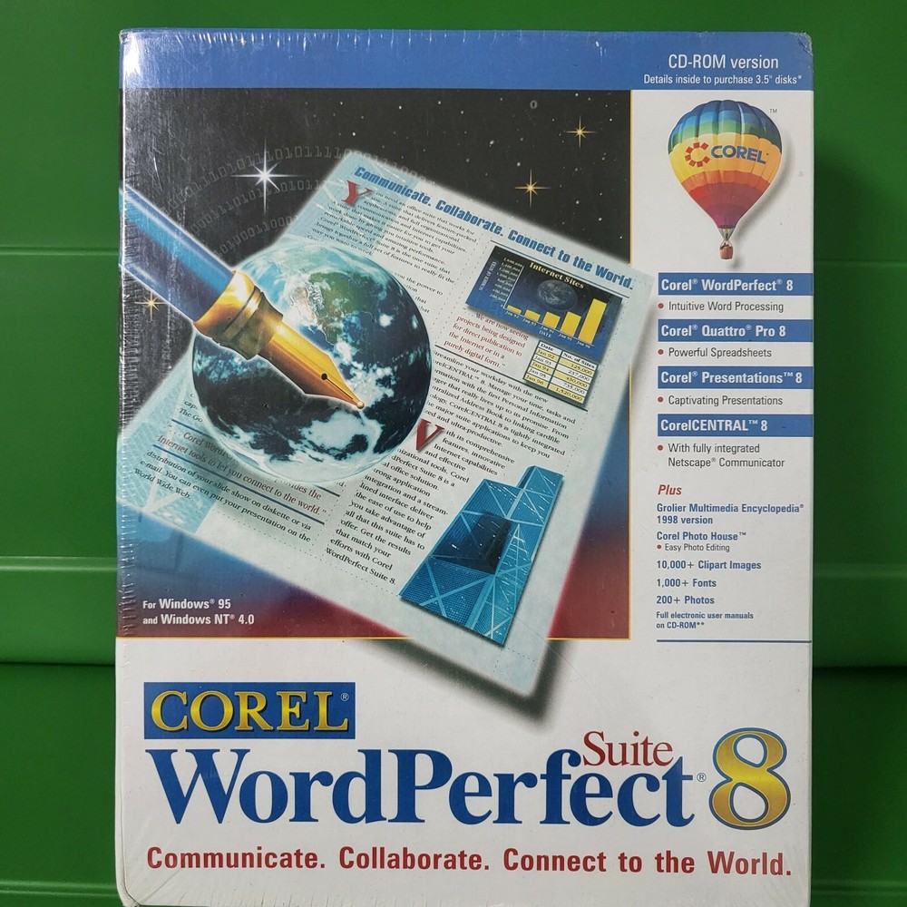 COREL WordPerfect Suite 8