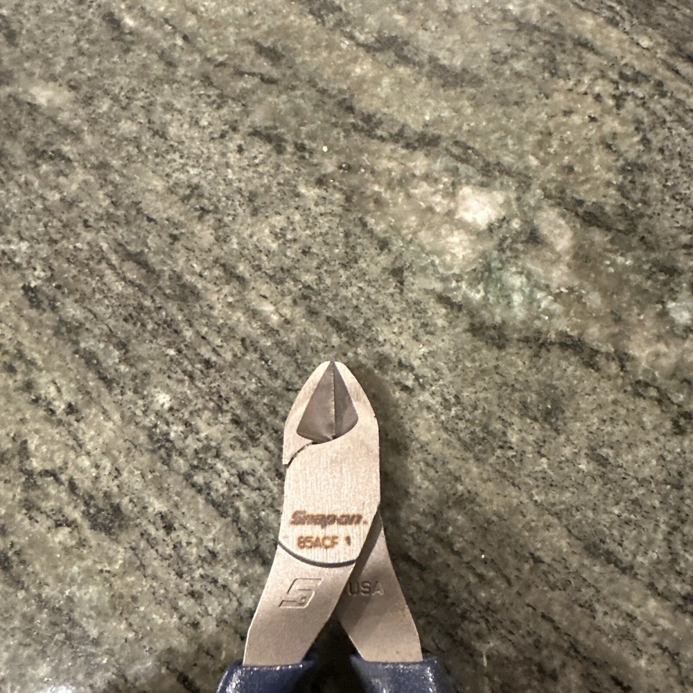 Snap On 85acf vector edge diagonal cutter power blue new