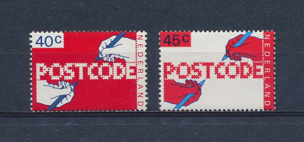 Netherlands  574-5 MNH, Postal Code, 1978