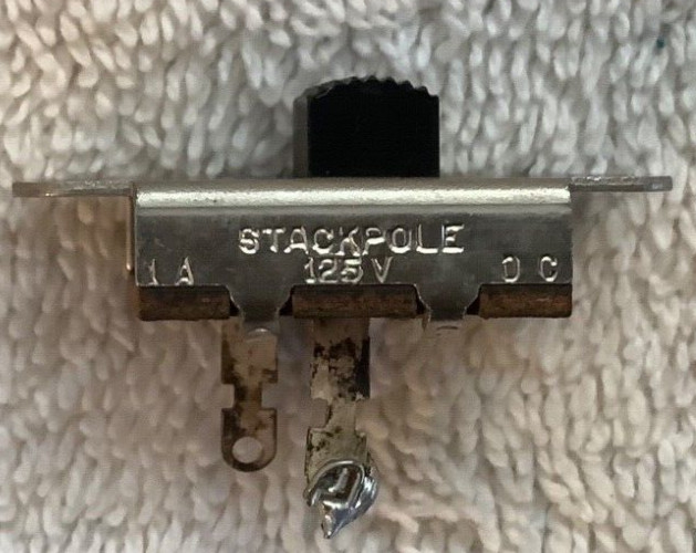 Stackpole Slide Switch - Not Tested