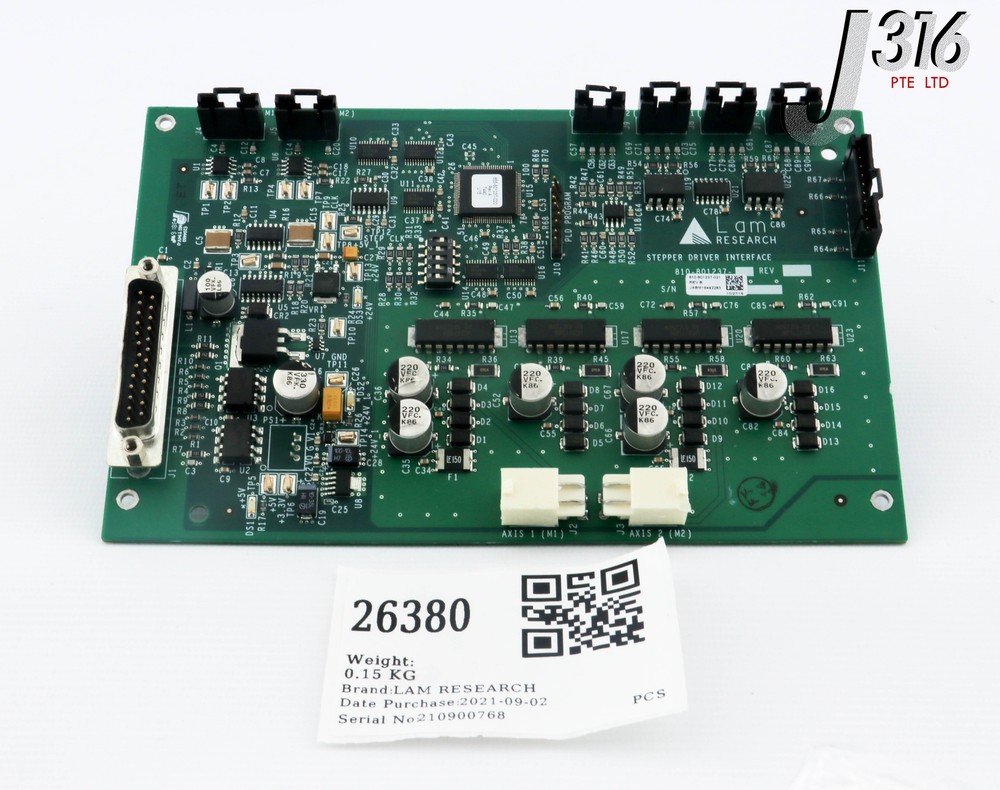 26380 LAM RESEARCH PCB STEPPER DRIVER INTERFACE 810-801237-021