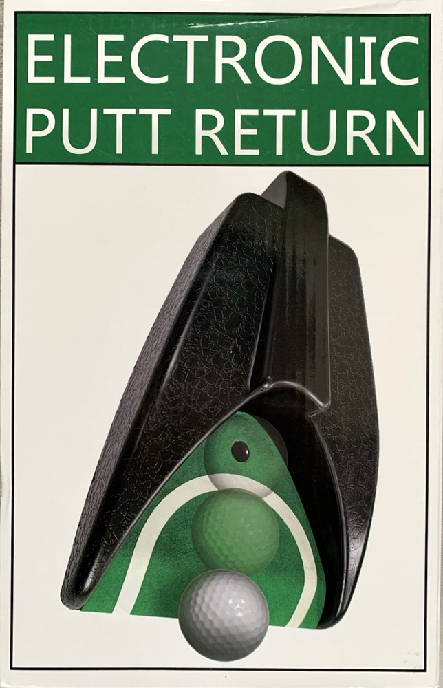 NEW Electronic Putt Return Battery Powered Indoor Golf Putting Practice Machine