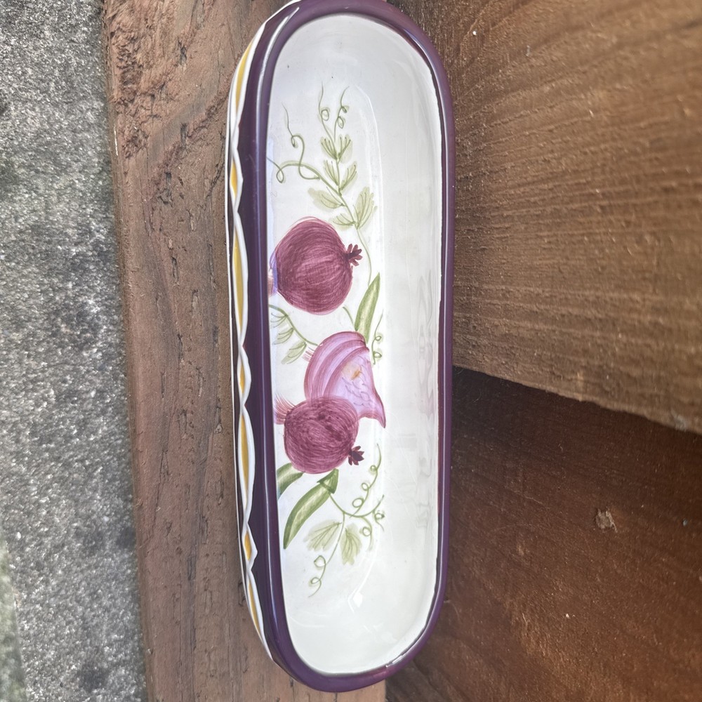 Stoneware Food Tray Holder Server Platter Set