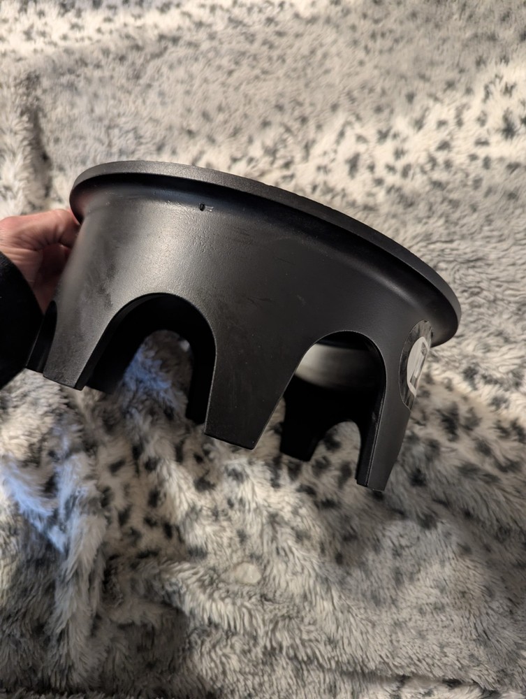 Kinetic By Kurt Turntable Riser Ring (Black)