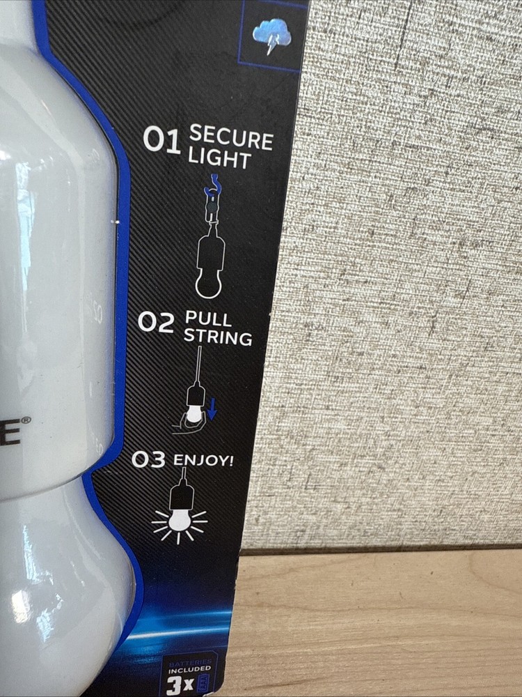 Illumbrite Pull String Light Bulb