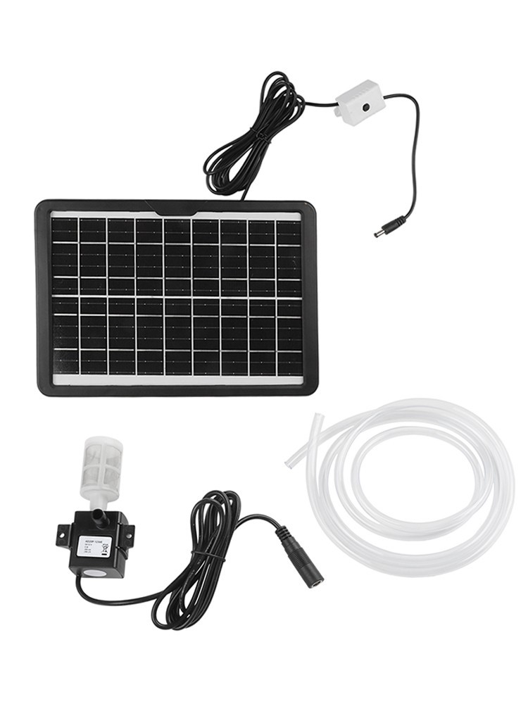 Energy Efficient Solar Panel Powered Submersible Pump for Aquatic Environments