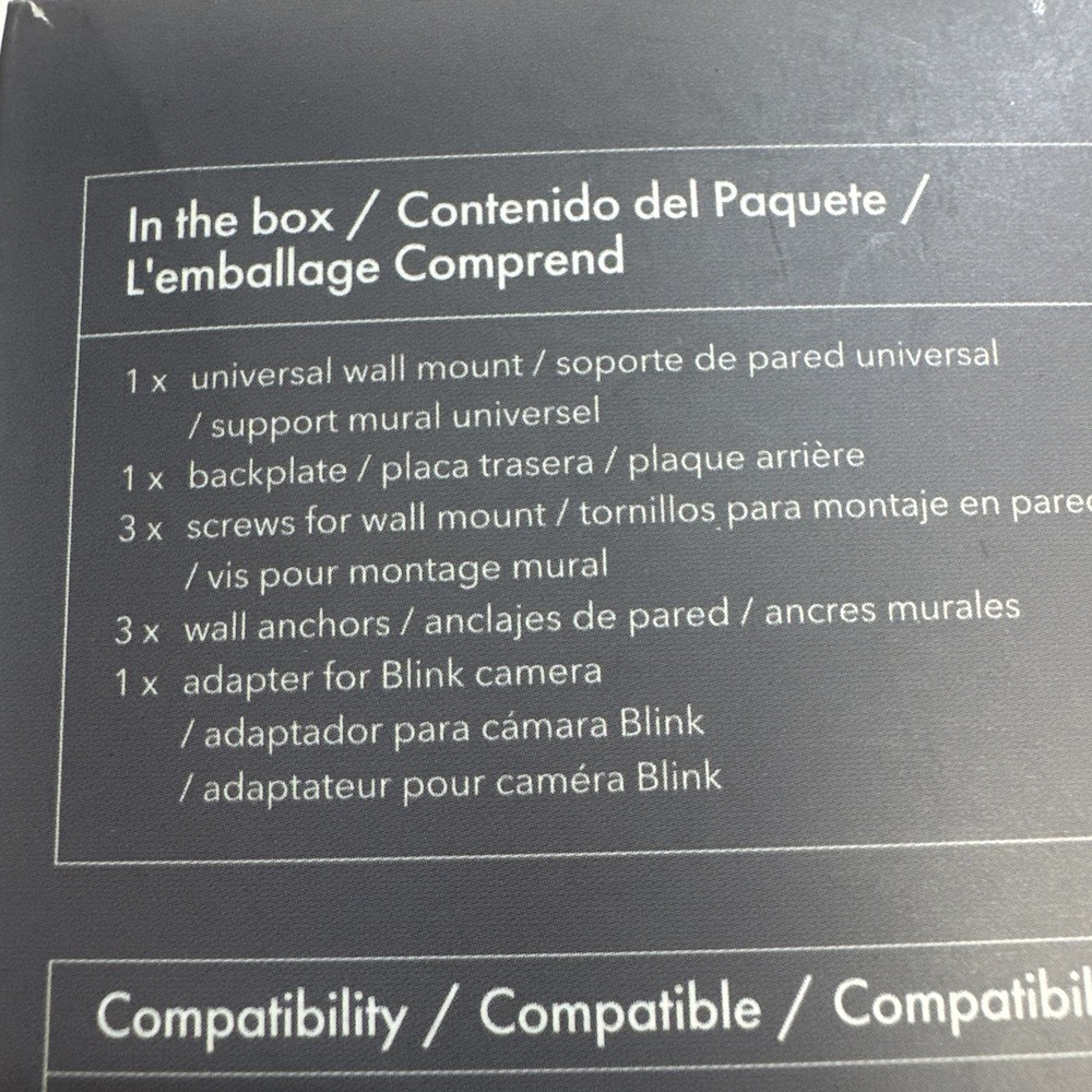 Universal Security Camera Mount Blink Ring Arlo Eufy Cameras Wasserstein