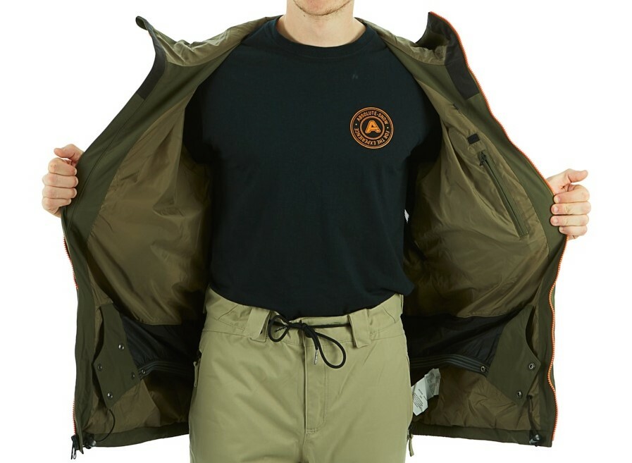 THIRTYTWO Men's DELTA Snow Jacket - Army - Small - NWT