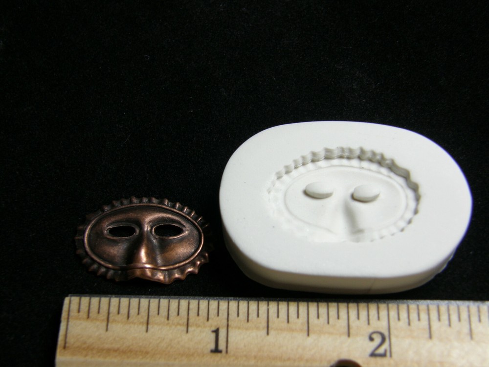 Mask Polymer Clay Mold (MD1031)