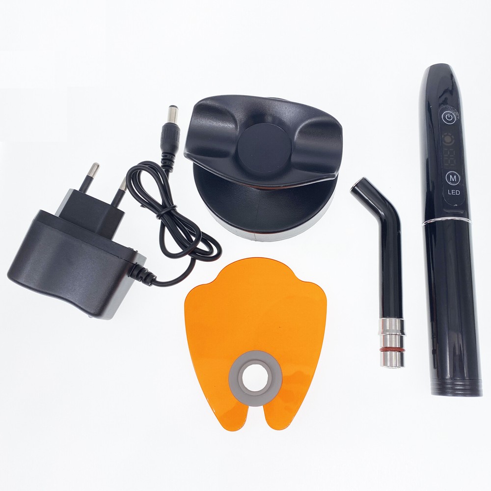 Dental Wireless Cordless LED Cure Curing Light Lamp 2000mw 5W Tool Cure