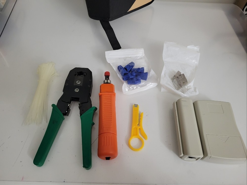 8 in 1 lan computer network tool kit cable crimper stripper