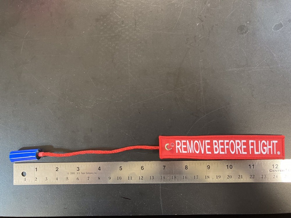 CESSNA FUEL VENT PLUG - Remove Before Flight