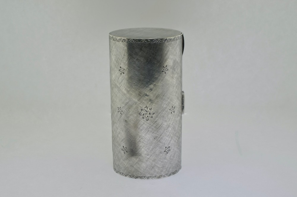 Vintage Sterling Silver Lipstick Case Holder