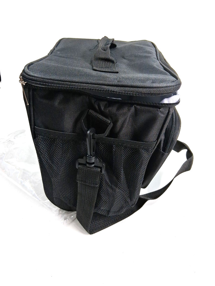 Soft Black Collapsible Cooler Adjustable Shoulder Strap 2-6 Packs Plus More