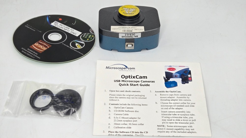 OptixCam OSC-5.0 Microscope Camera High Resolution