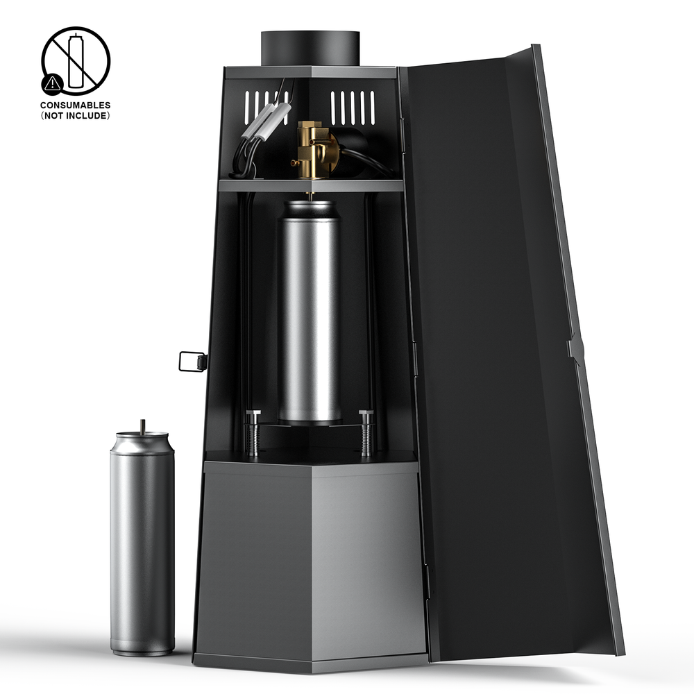 2PCS Fire Machine Stage Effect Dmx Flame Thrower Flame Projector DJ Halloween