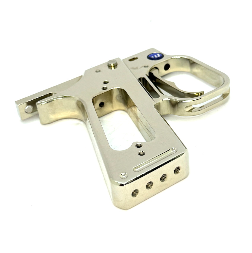 WGP Autococker Paintball Hinge Trigger Frame Assembly NICKEL