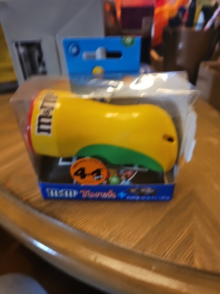 M&M's Torch flashlight with candy