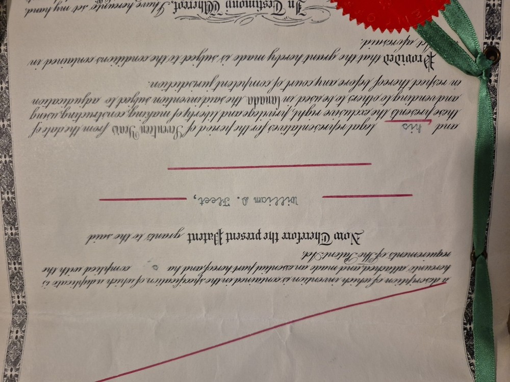 PATENT PAPERWORK for MAPLE EXTRACT - 1952 - 6650