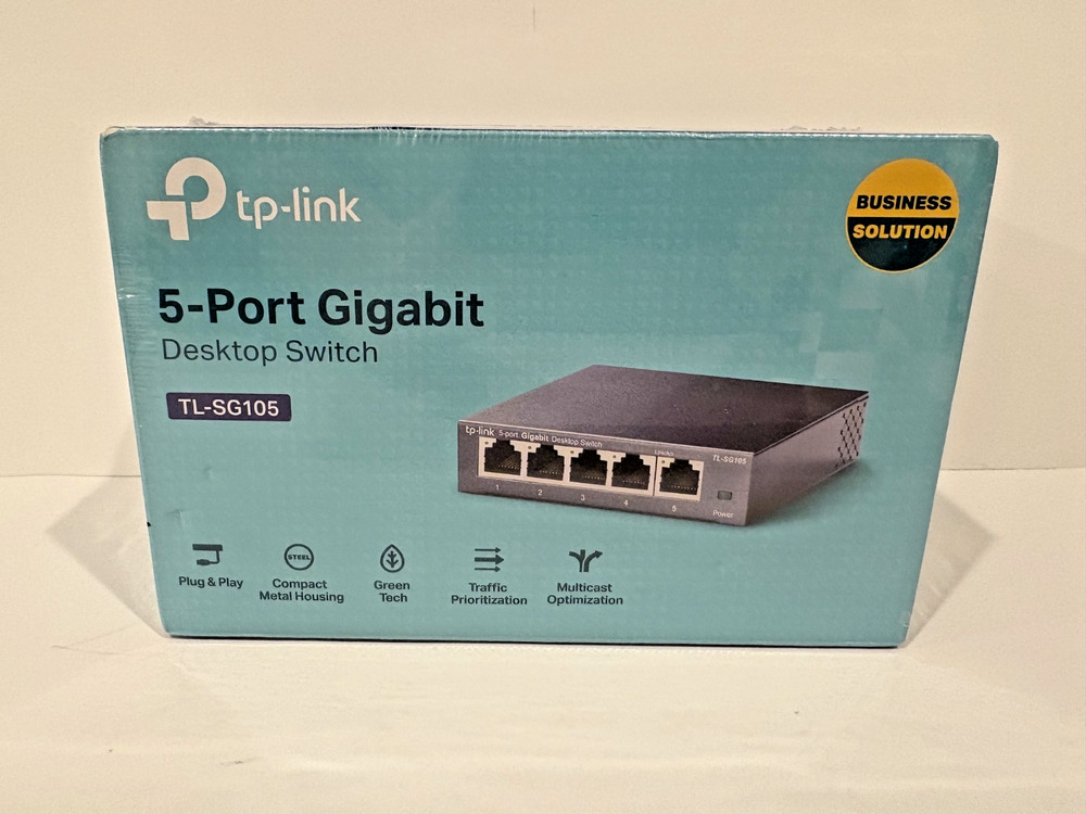 TP-LINK Technologies TP-Link (TL-SG105(UN)) 5-Port Switch