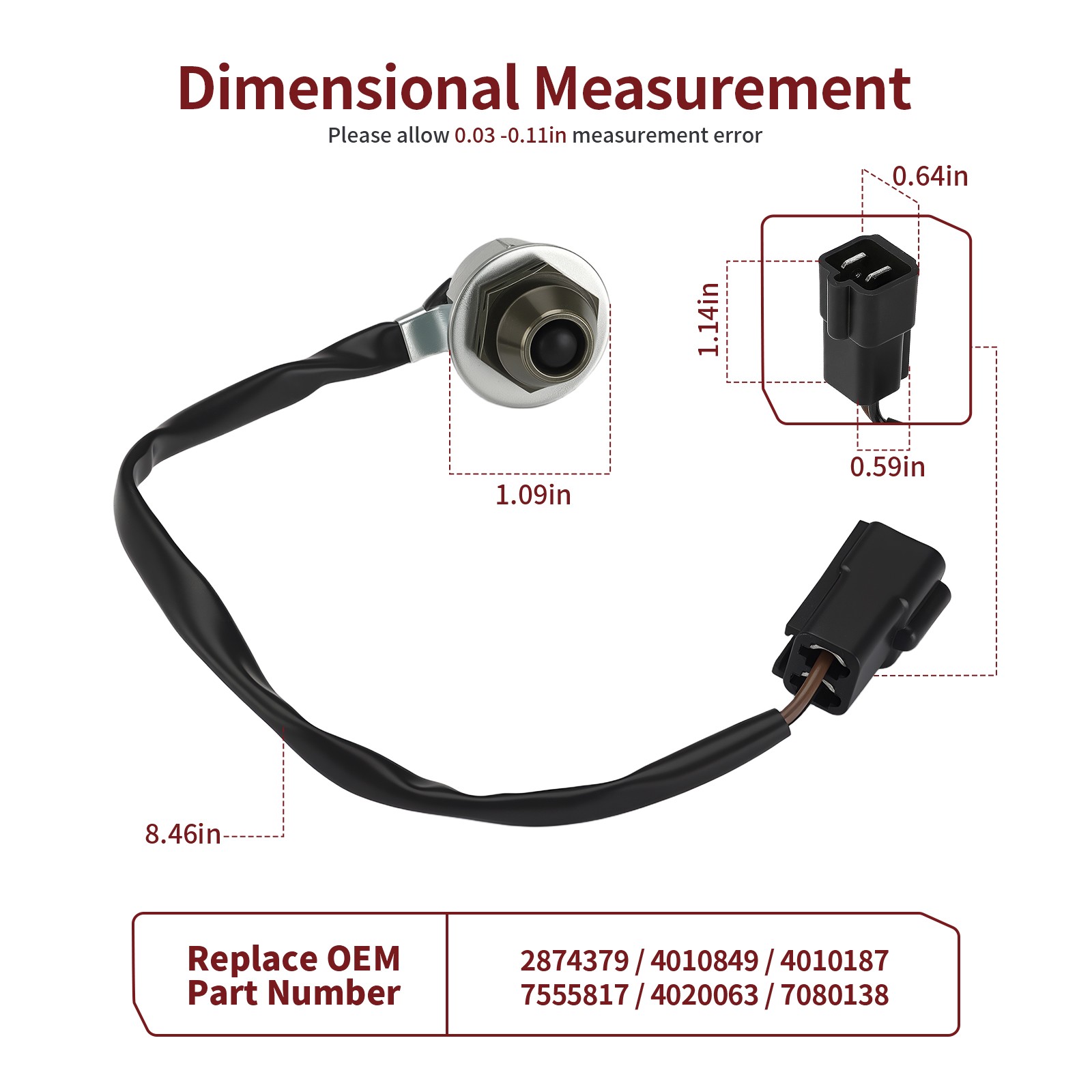 Tether Kill Run Switch For Polaris Snowmobile 440 600 4010187 4010849 2874379