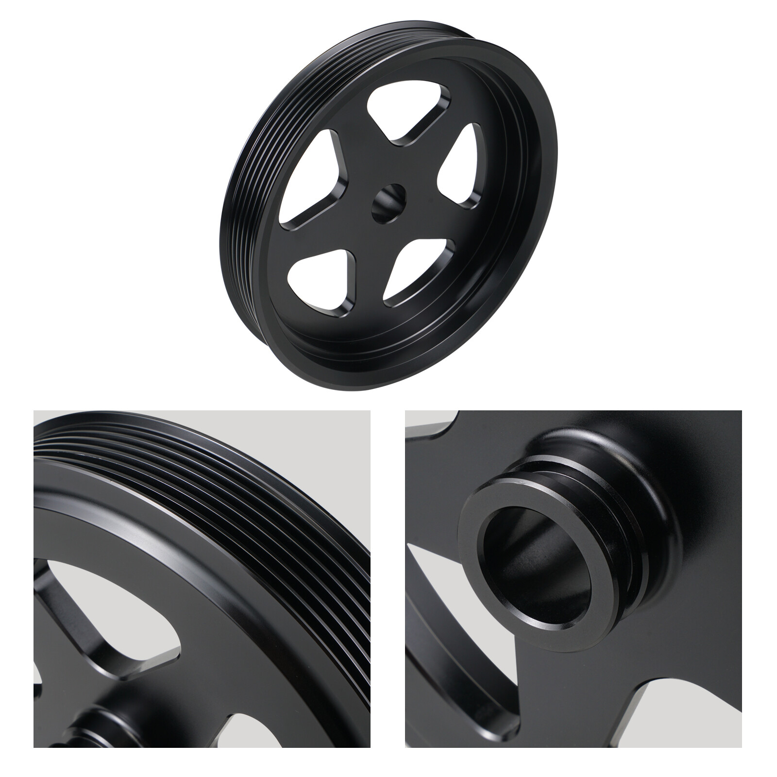 Aluminum Power Steering Pump Pulley For LS1 for Camaro for Firebird V8 1998-2002