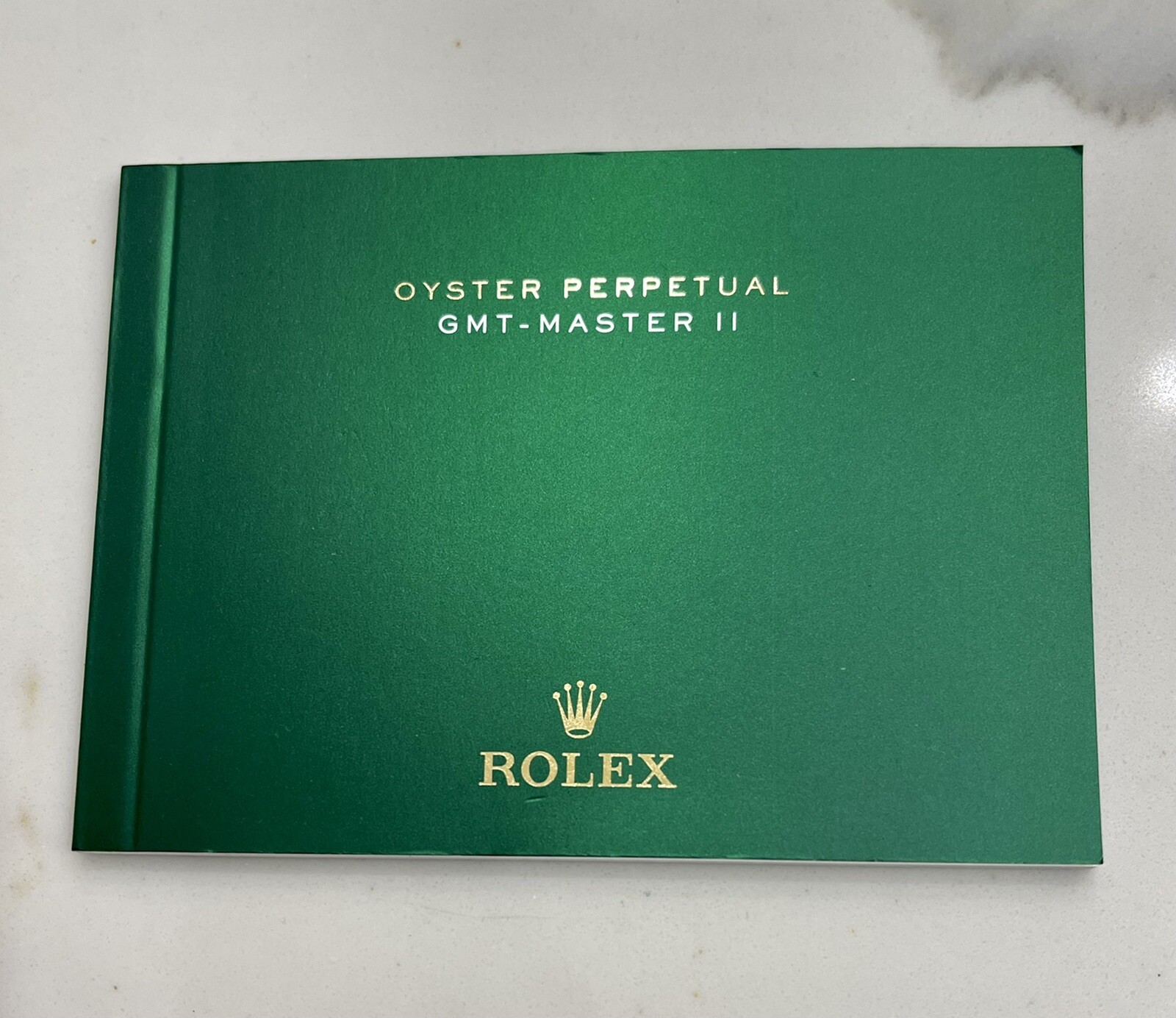 Authentic Rolex GMT Master II Booklet Manual 116710 126710 126715 126711 ENGLISH