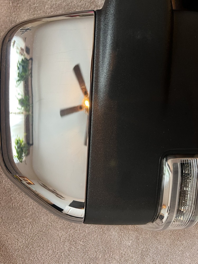 Ford Passenger Side Chrome Capped Tow Mirror