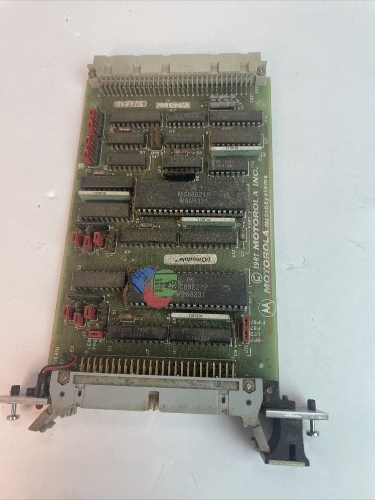 MOTOROLA MVME410 DUAL PARALLEL INTERFACE MODULE 1981