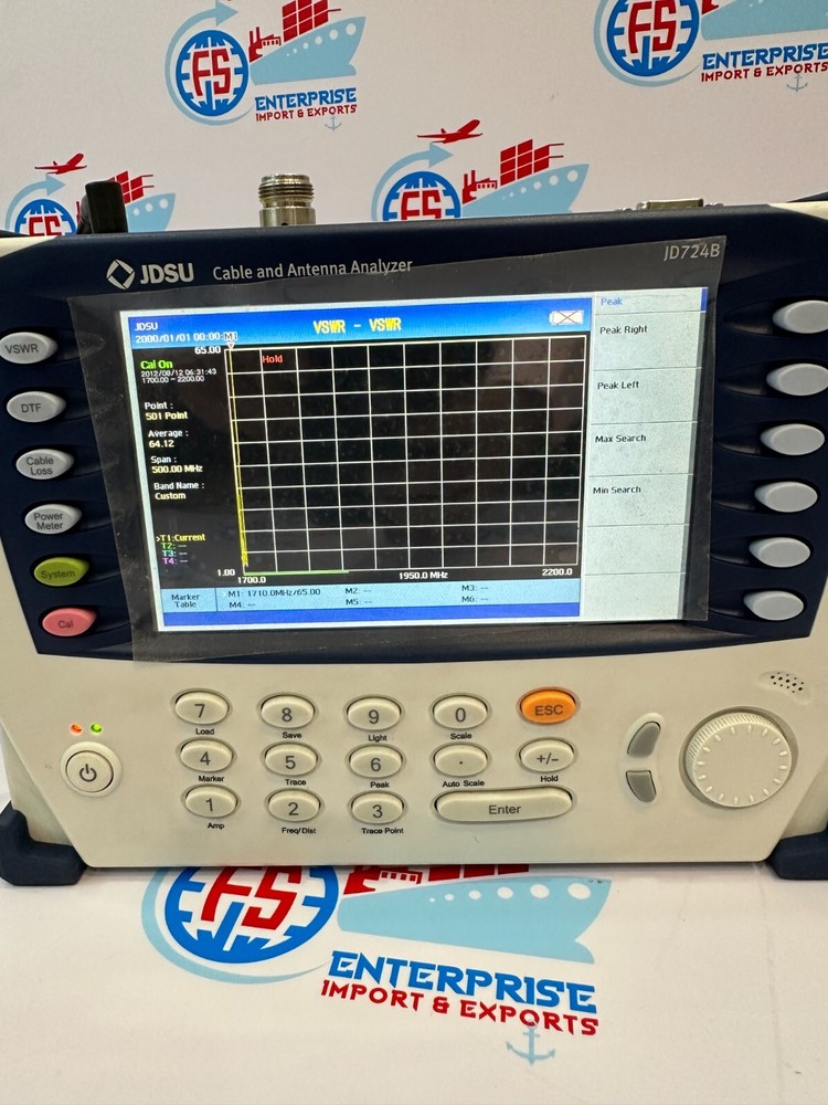 JDSU JD724B CELL ADVISOR CABLE & ANTENNA ANALYZER