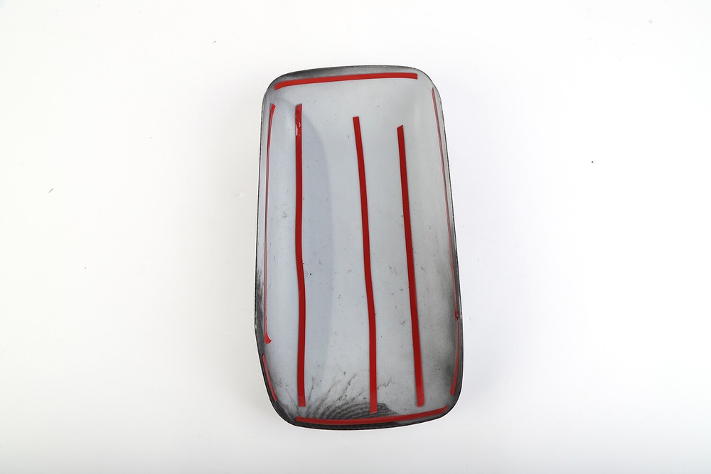 Carbon Fiber ABS Armrest Box Panel Trim Cover For Dodge Durango 11+ Accessories