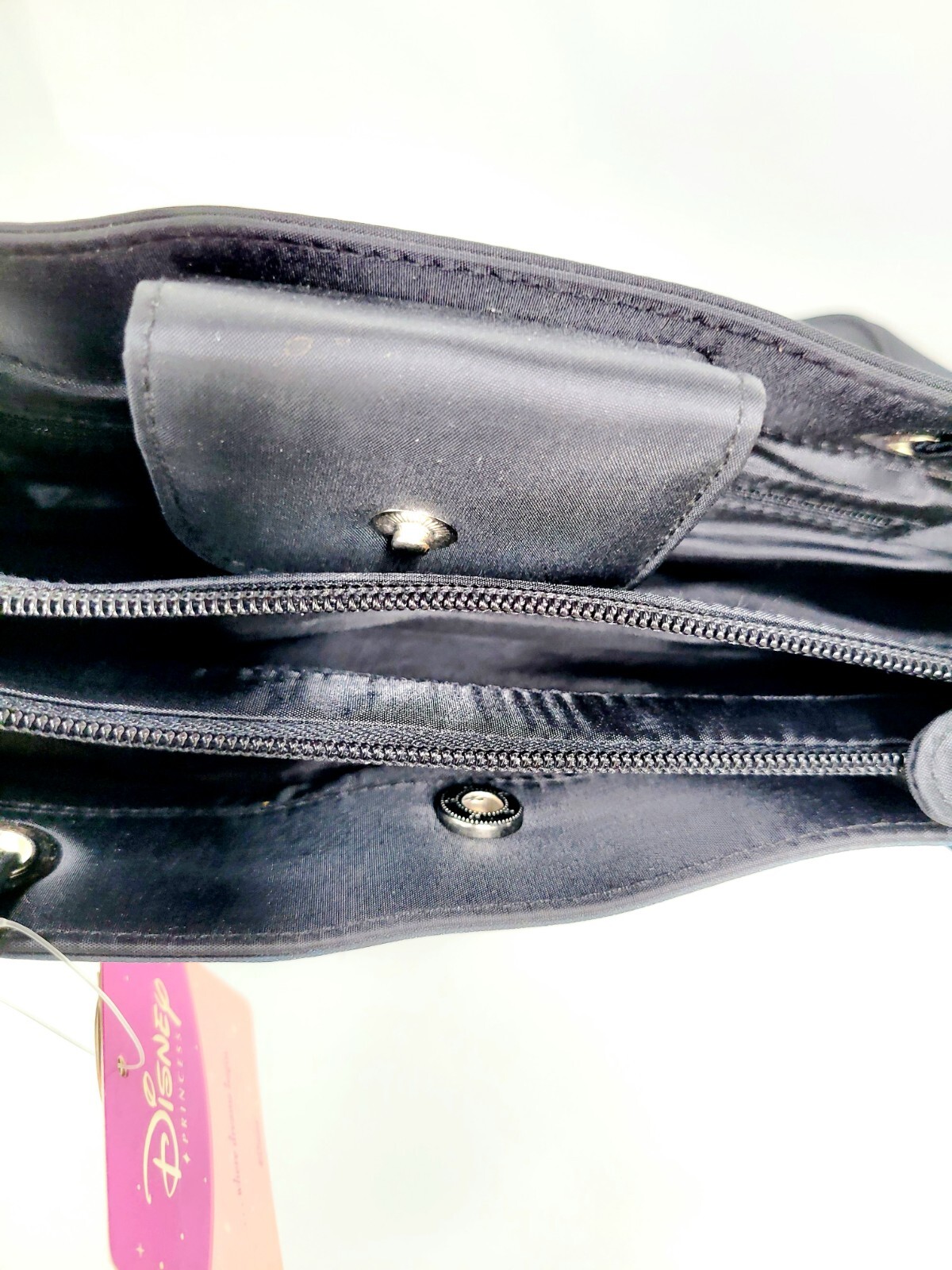 Disney 2005 Cinderella 13"x10" Glitter Sequin Handbag Purse New with Tags