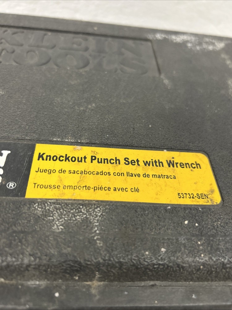 Klein Tools Knockout Punch Set 53732-SEN
