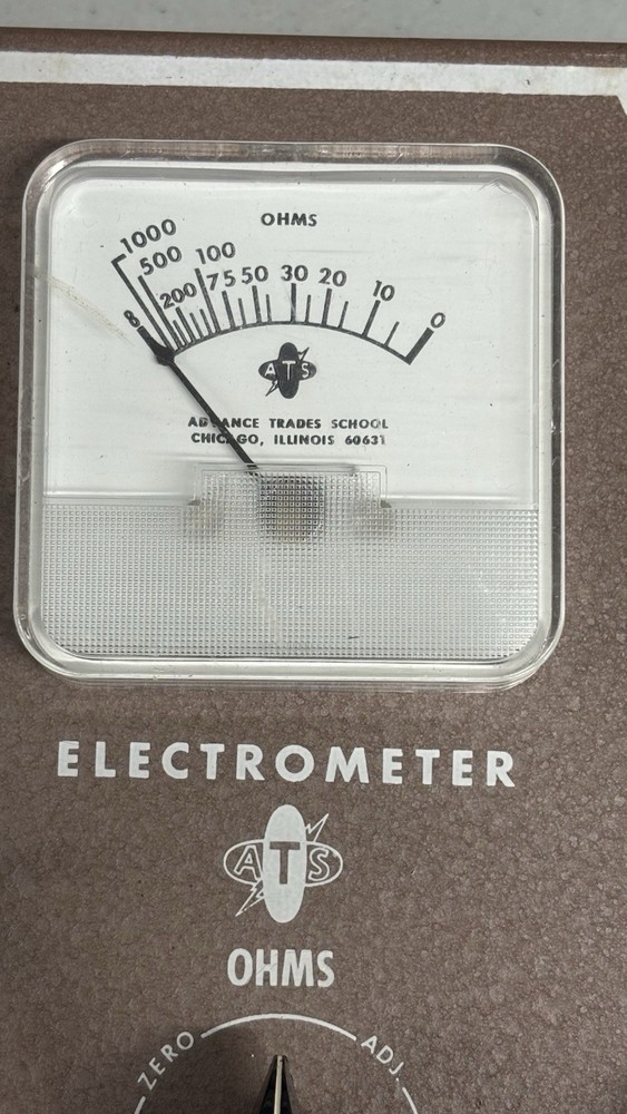 Advance Trades School Electrometer