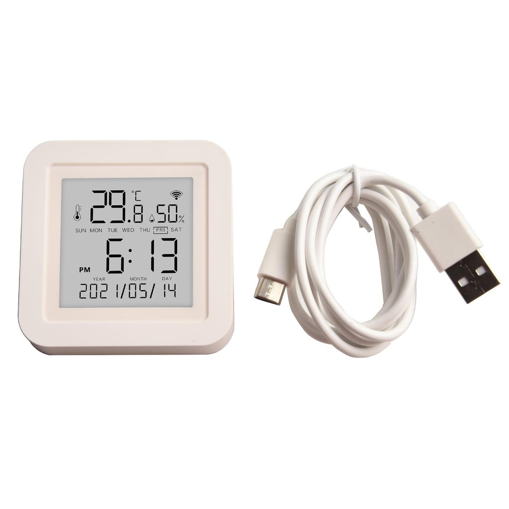 Smart WiFi Thermometer with Offline Functionality Alerts via App Notifications