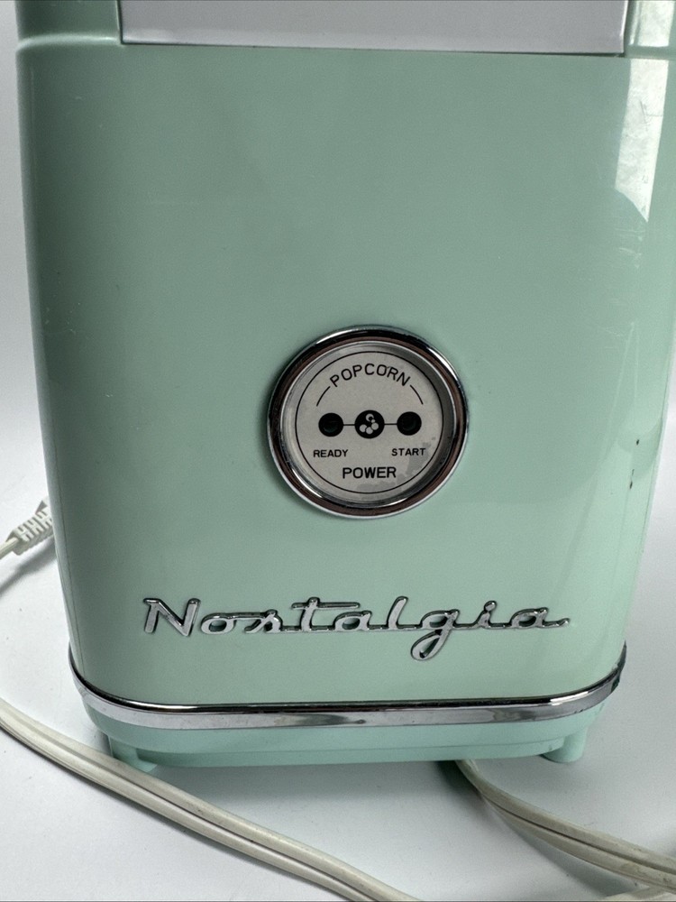 Nostalgia Electrics Hot Air Popcorn Maker Teal